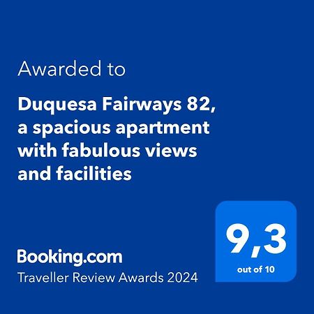 Duquesa Fairways, A Spacious Apartment With Fabulous Views And Facilities Manilva Exteriér fotografie